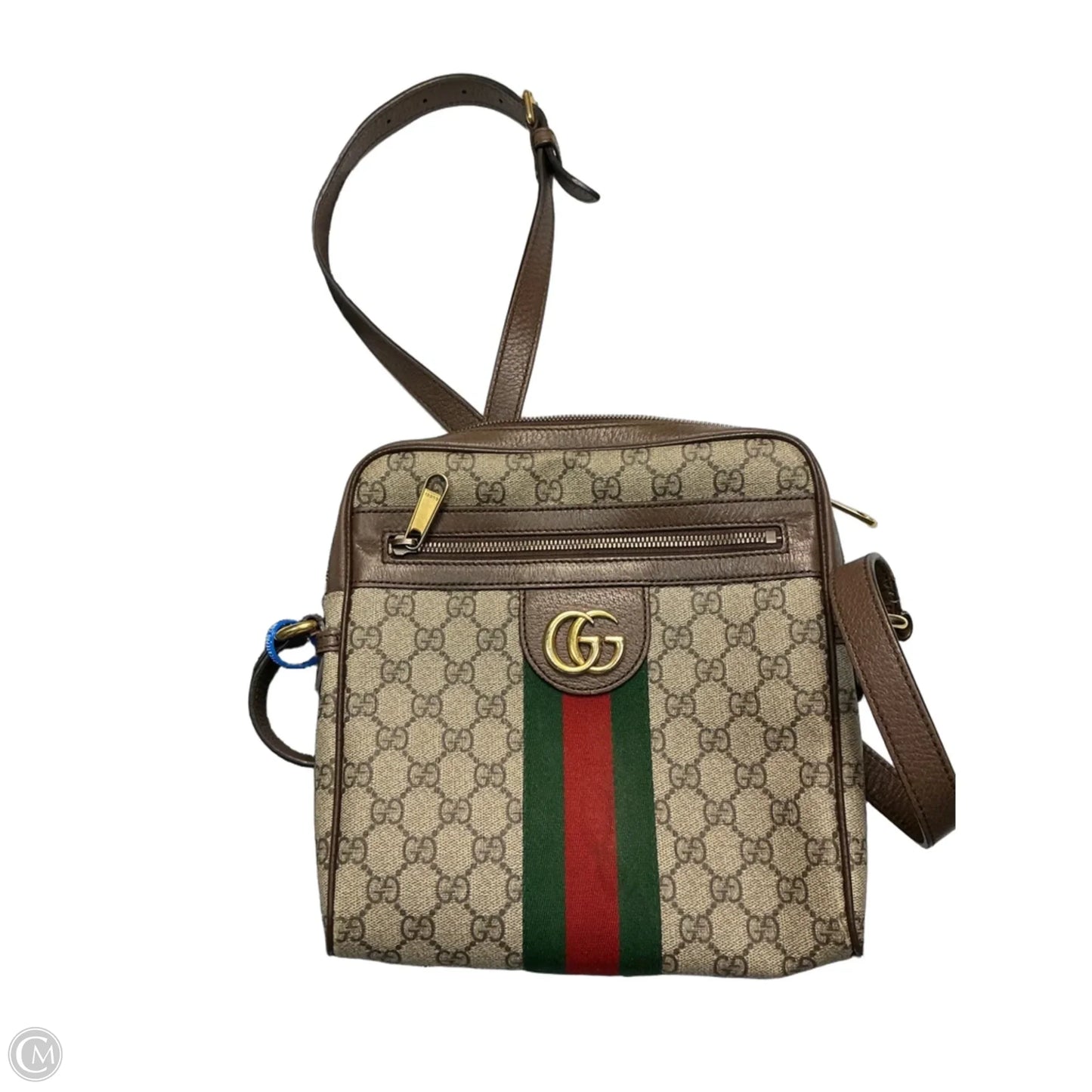 Crossbody Luxury Designer By Gucci, Size: Medium