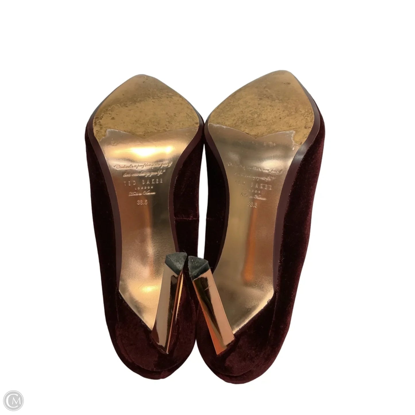 Shoes Heels Stiletto By Ted Baker In Red, Size: 8.5