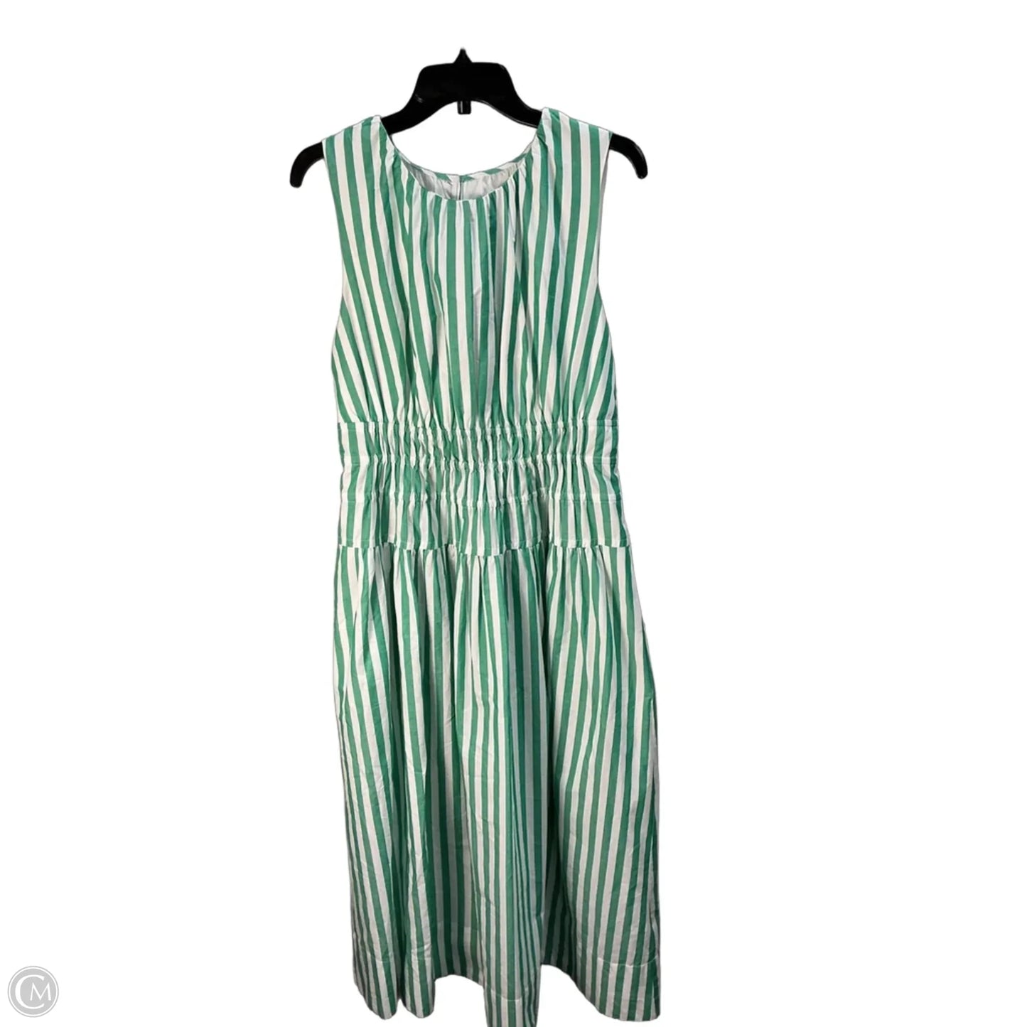 Dress Casual Maxi By J. Crew In Striped Pattern, Size: M