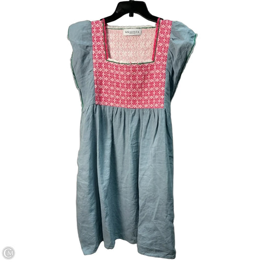 Dress Casual Short By Cmb In Blue, Size: M