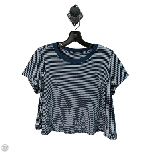 Top Short Sleeve By Maeve In Navy, Size: M