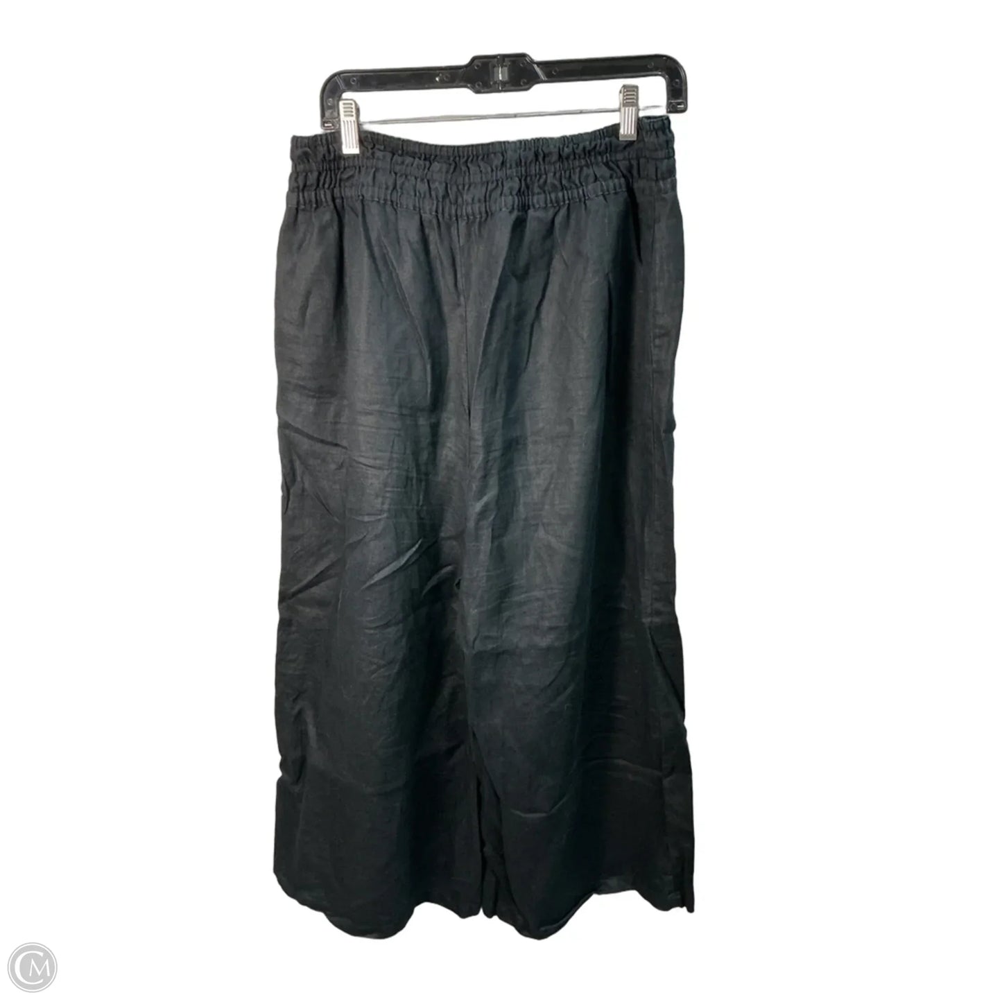 Pants Linen By Anthropologie In Black, Size: M