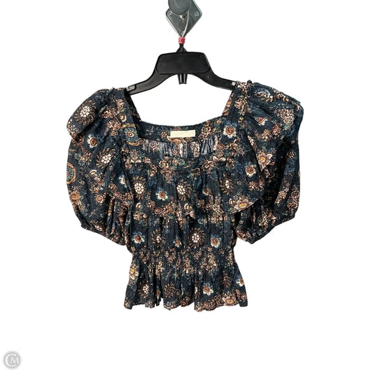 Top Short Sleeve By Ulla Johnson In Multi-colored, Size: Xs