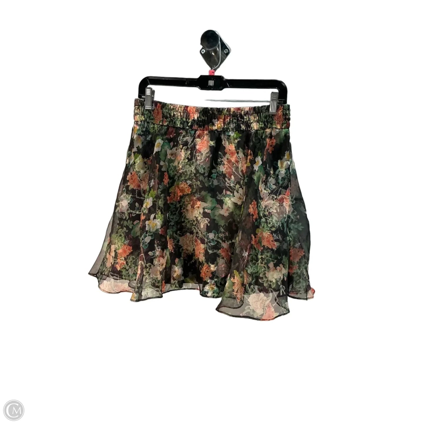 Skirt Designer By Alice + Olivia In Floral Print, Size: 8