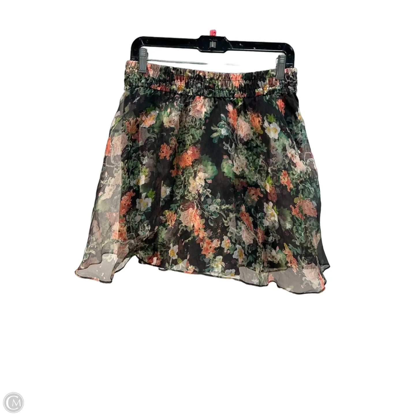 Skirt Designer By Alice + Olivia In Floral Print, Size: 8