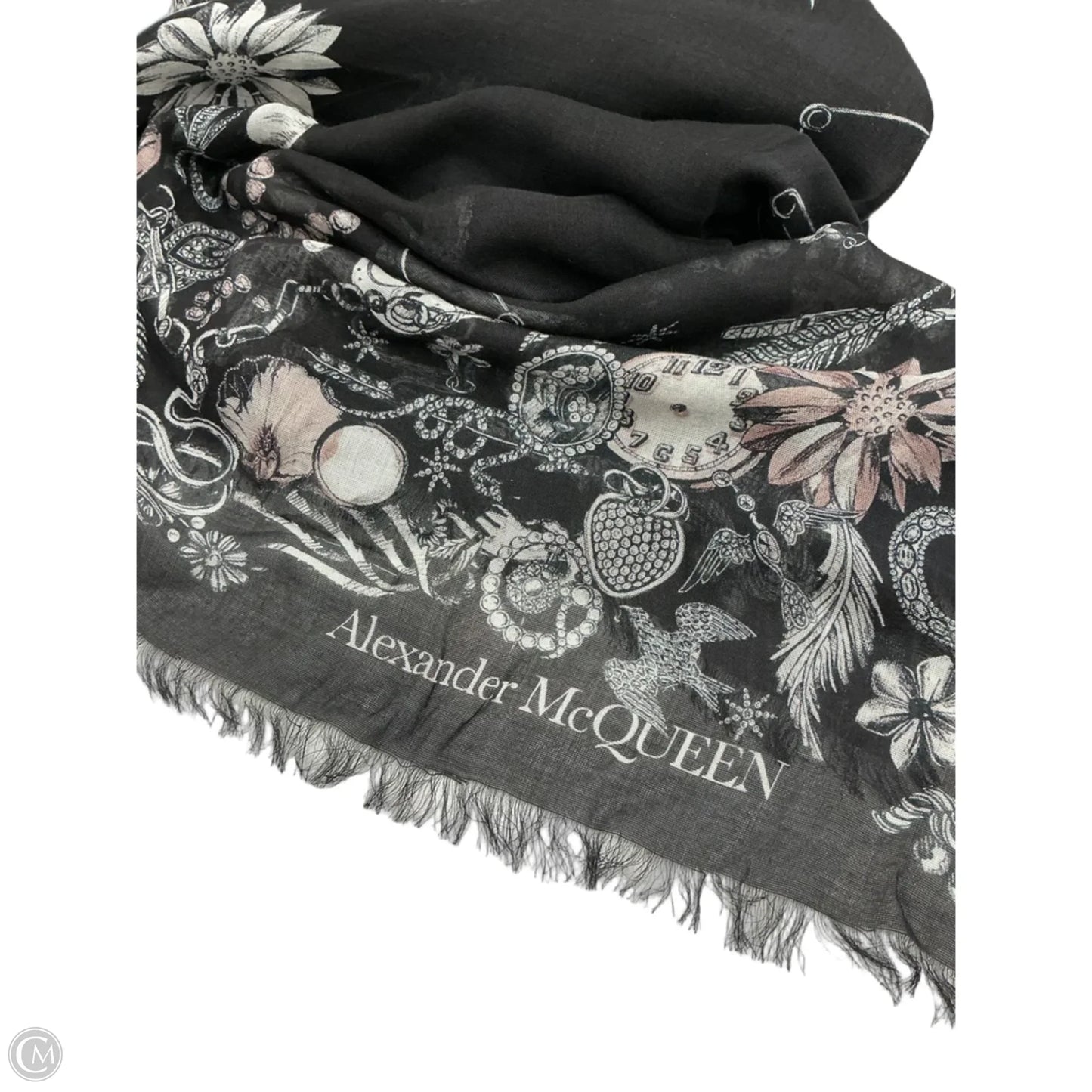 Scarf Luxury Designer By Alexander Mcqueen
