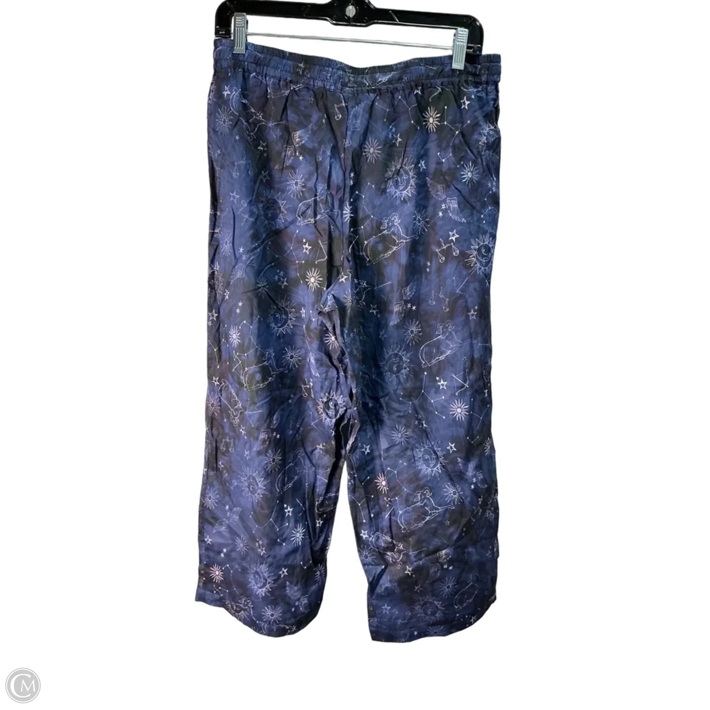 Pants Designer By Johnny Was In Blue, Size: M