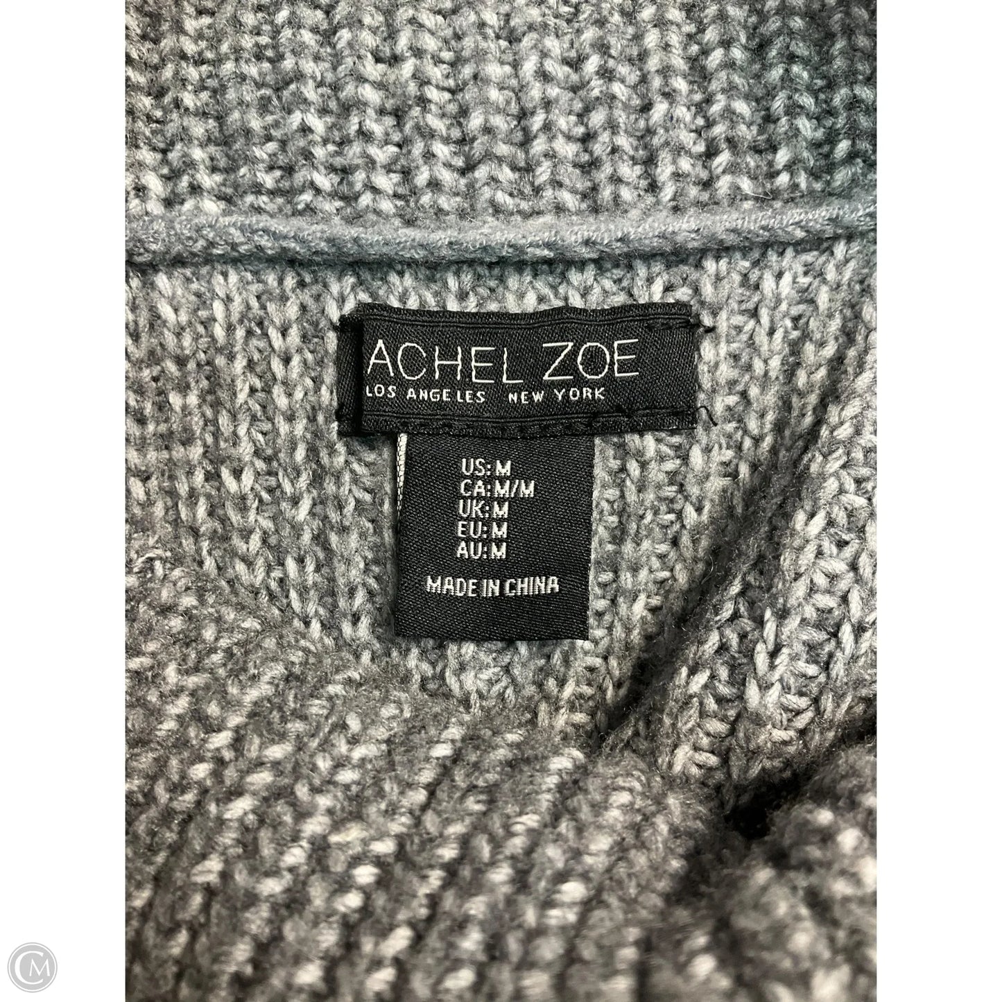 Sweater By Rachel Zoe In Grey, Size: M