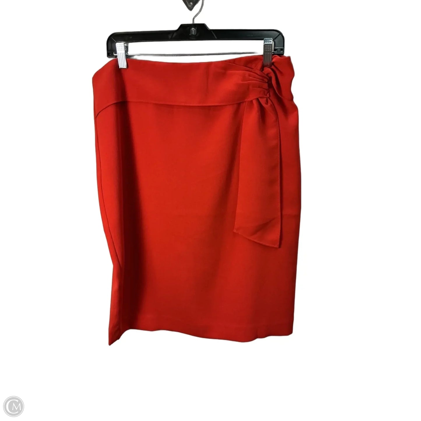 Skirt Midi By Loft In Red, Size: 12