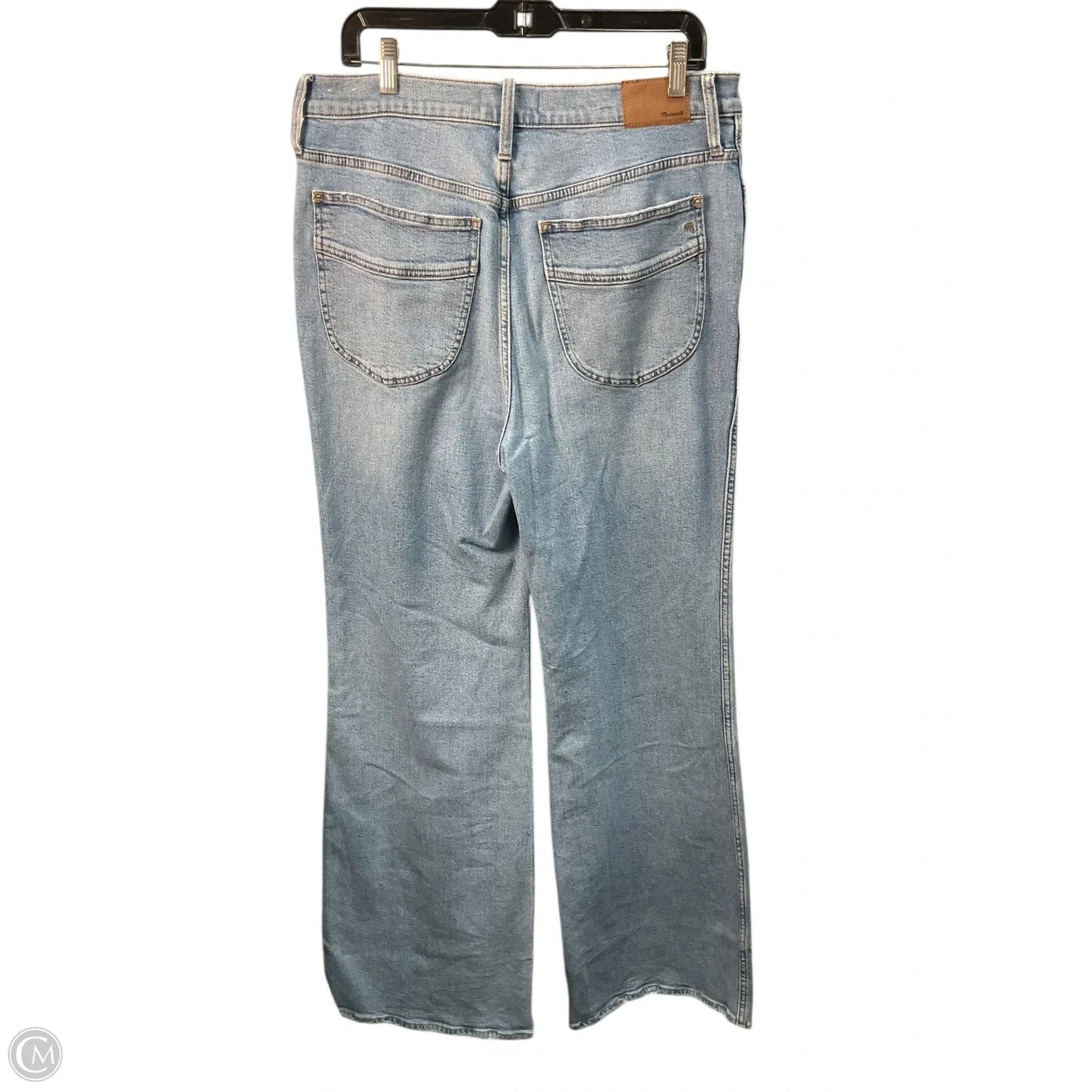 Jeans Wide Leg By Madewell In Blue, Size: 10