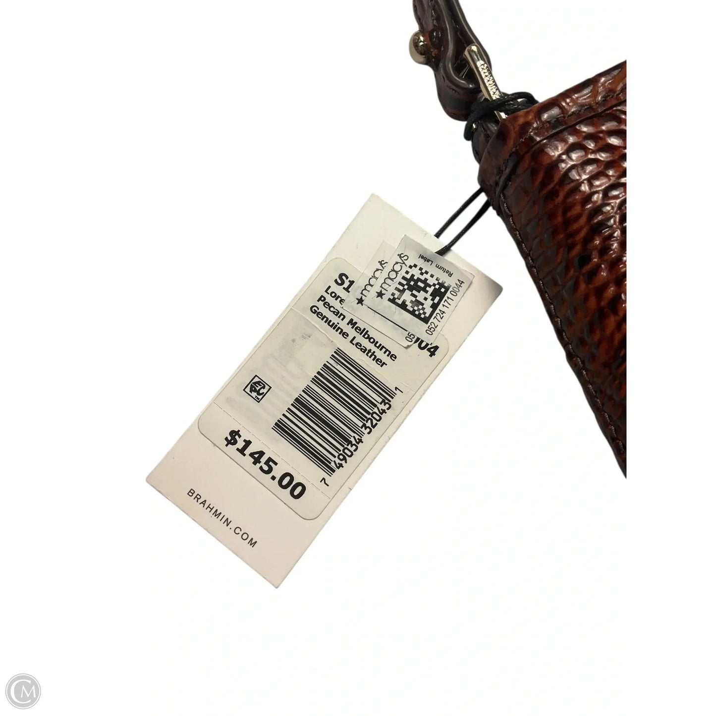 Handbag Designer By Brahmin, Size: Small