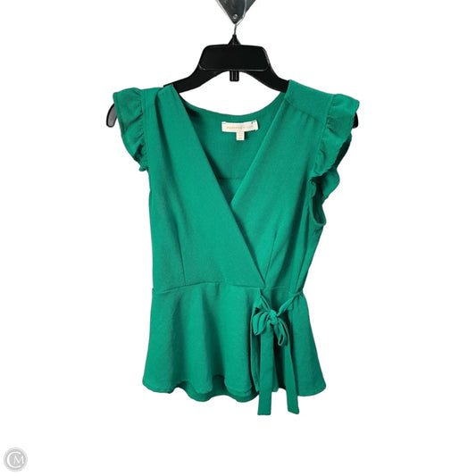 Top Sleeveless By Nordstrom In Green, Size: M