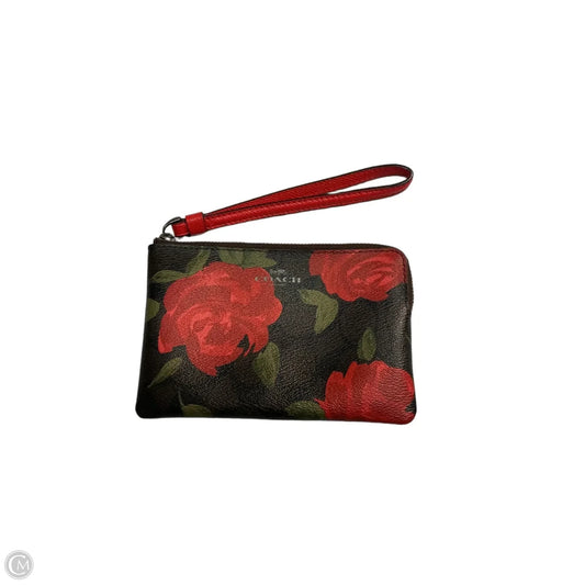Wristlet Designer By Coach, Size: Small
