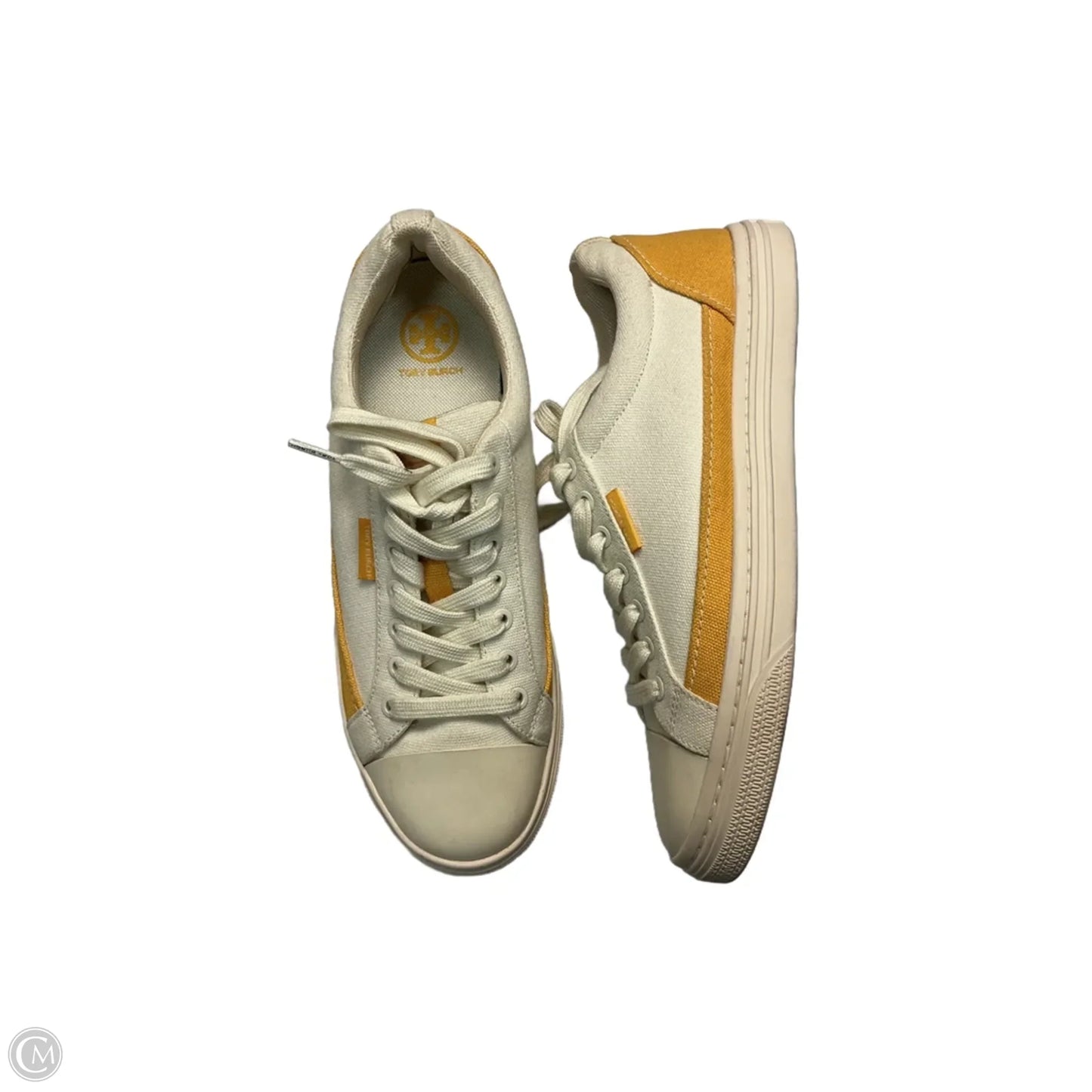 Shoes Designer By Tory Burch In Beige, Size: 7