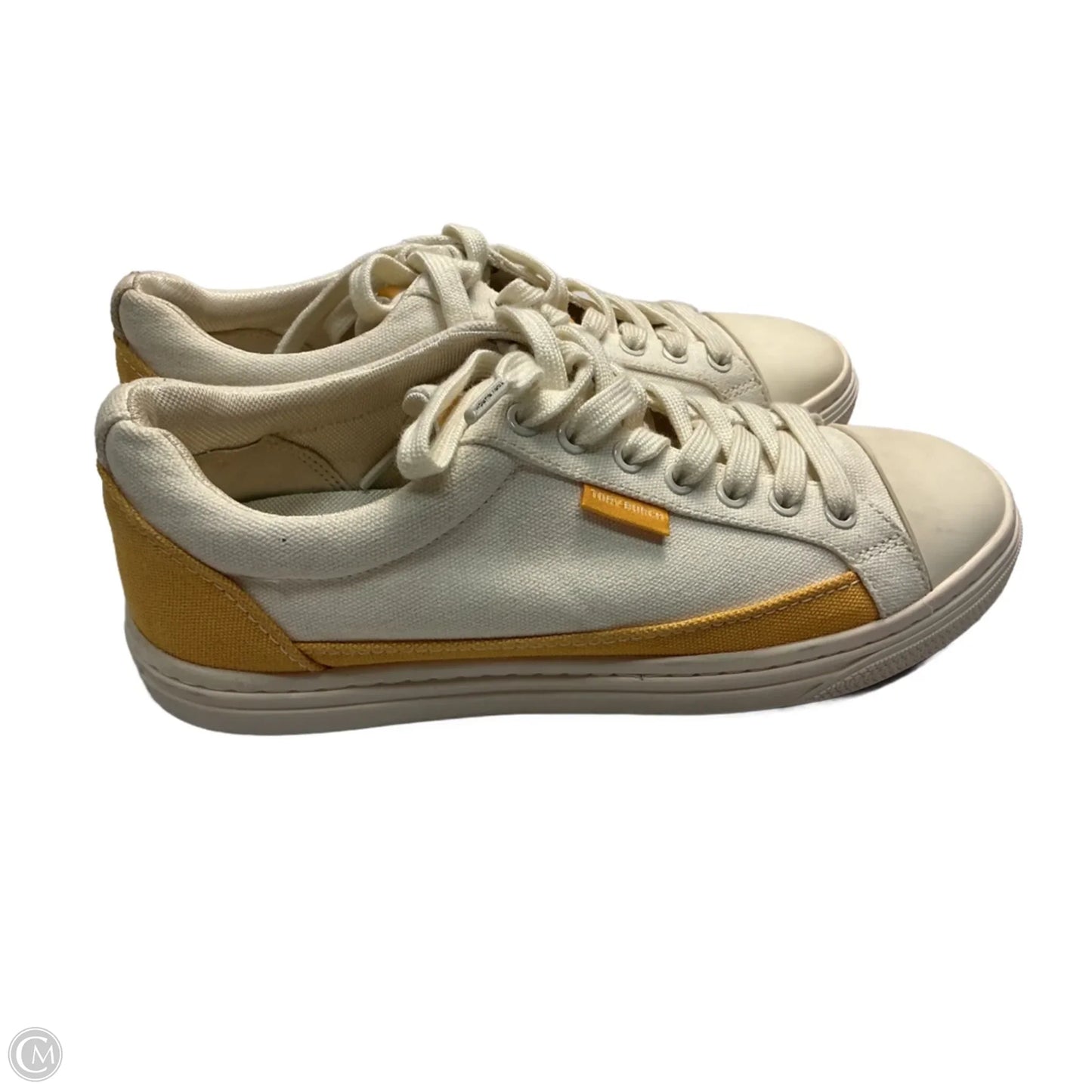 Shoes Designer By Tory Burch In Beige, Size: 7