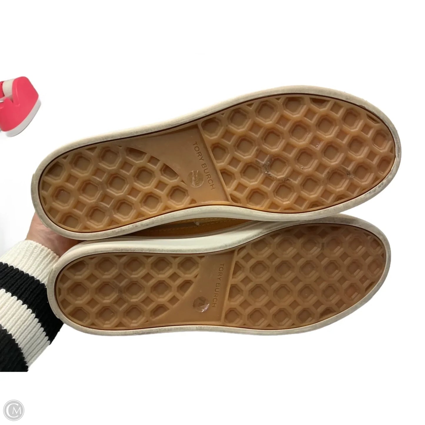 Shoes Designer By Tory Burch In Beige, Size: 7