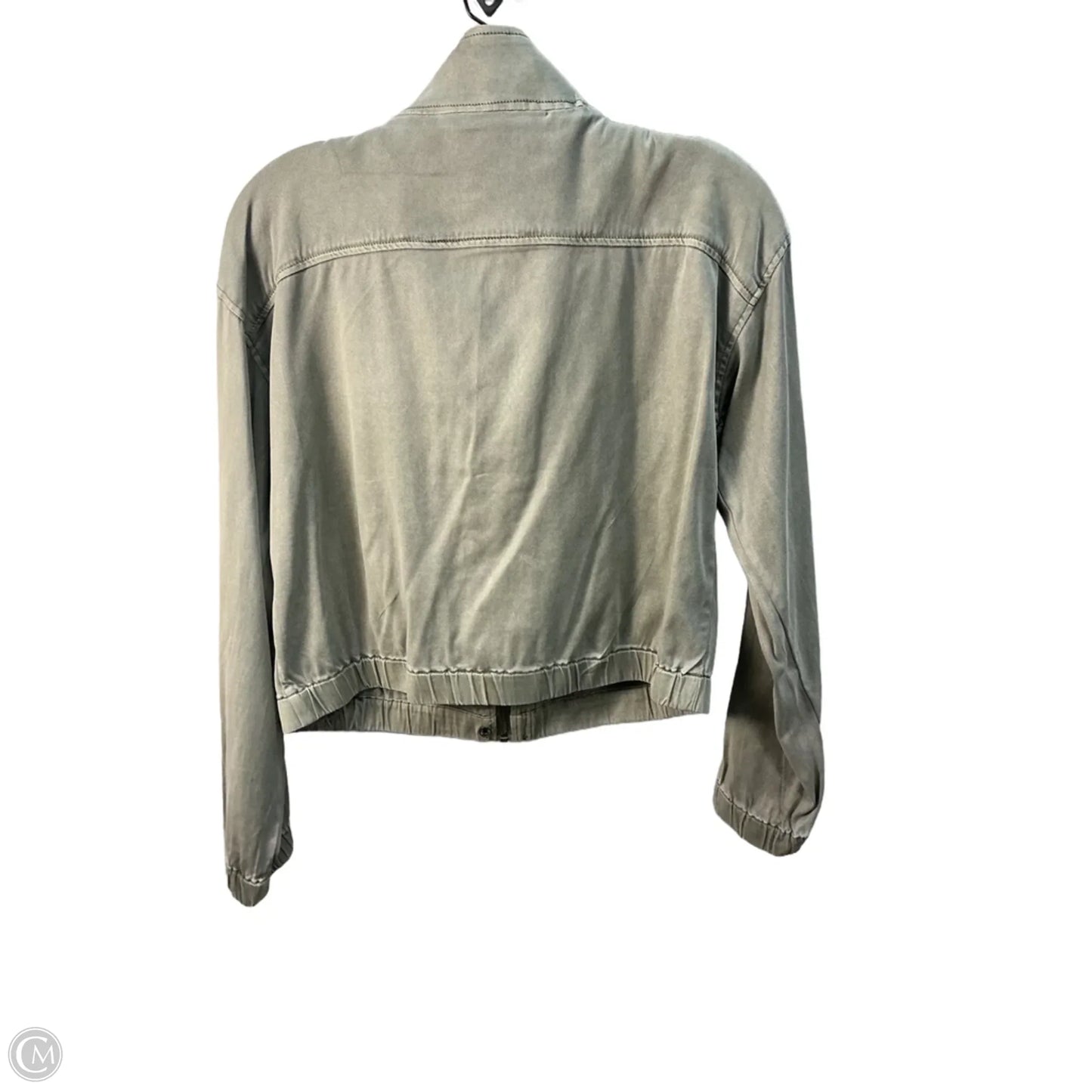 Jacket Shirt By Evereve In Green, Size: S