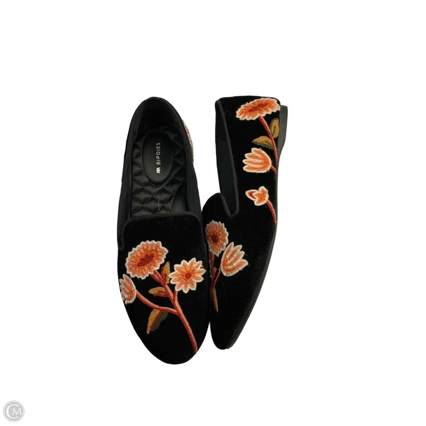 Shoes Athletic By Birdies In Floral Print, Size: 7.5