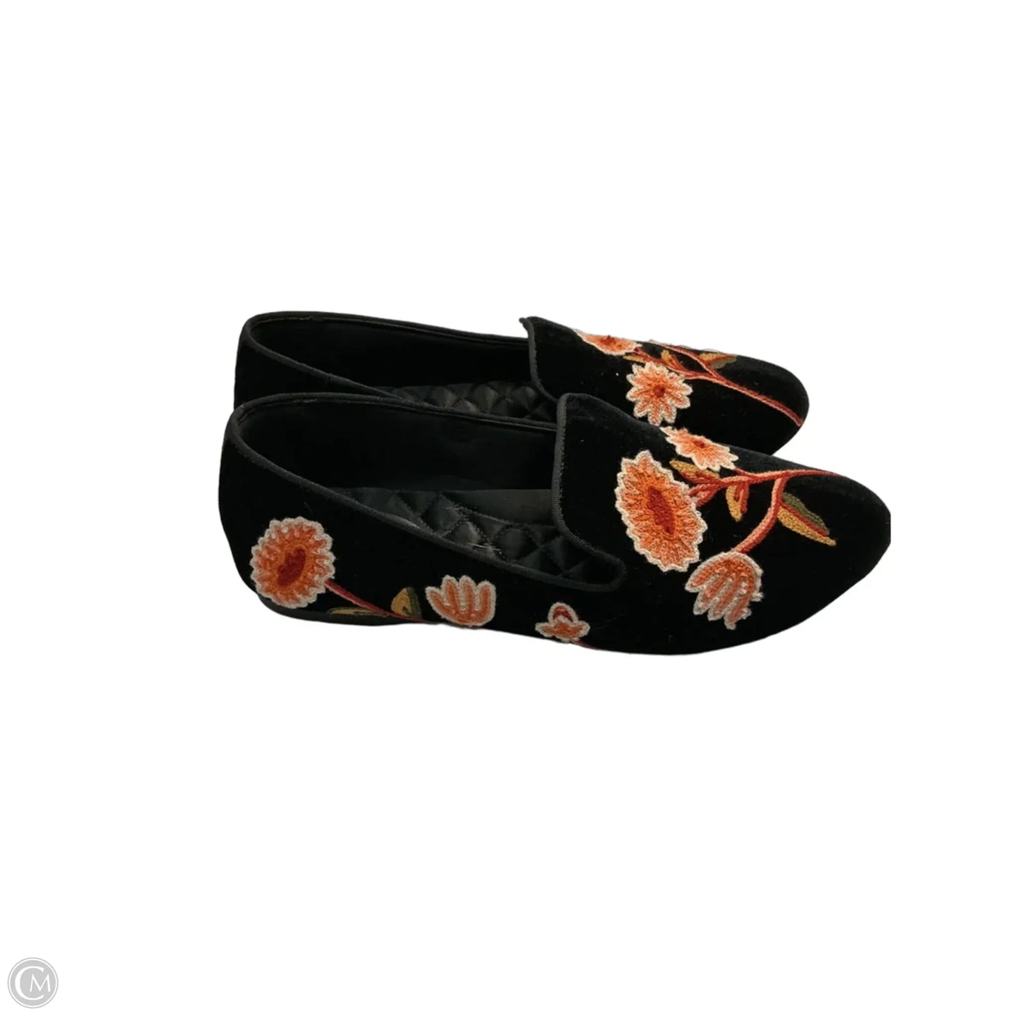 Shoes Athletic By Birdies In Floral Print, Size: 7.5