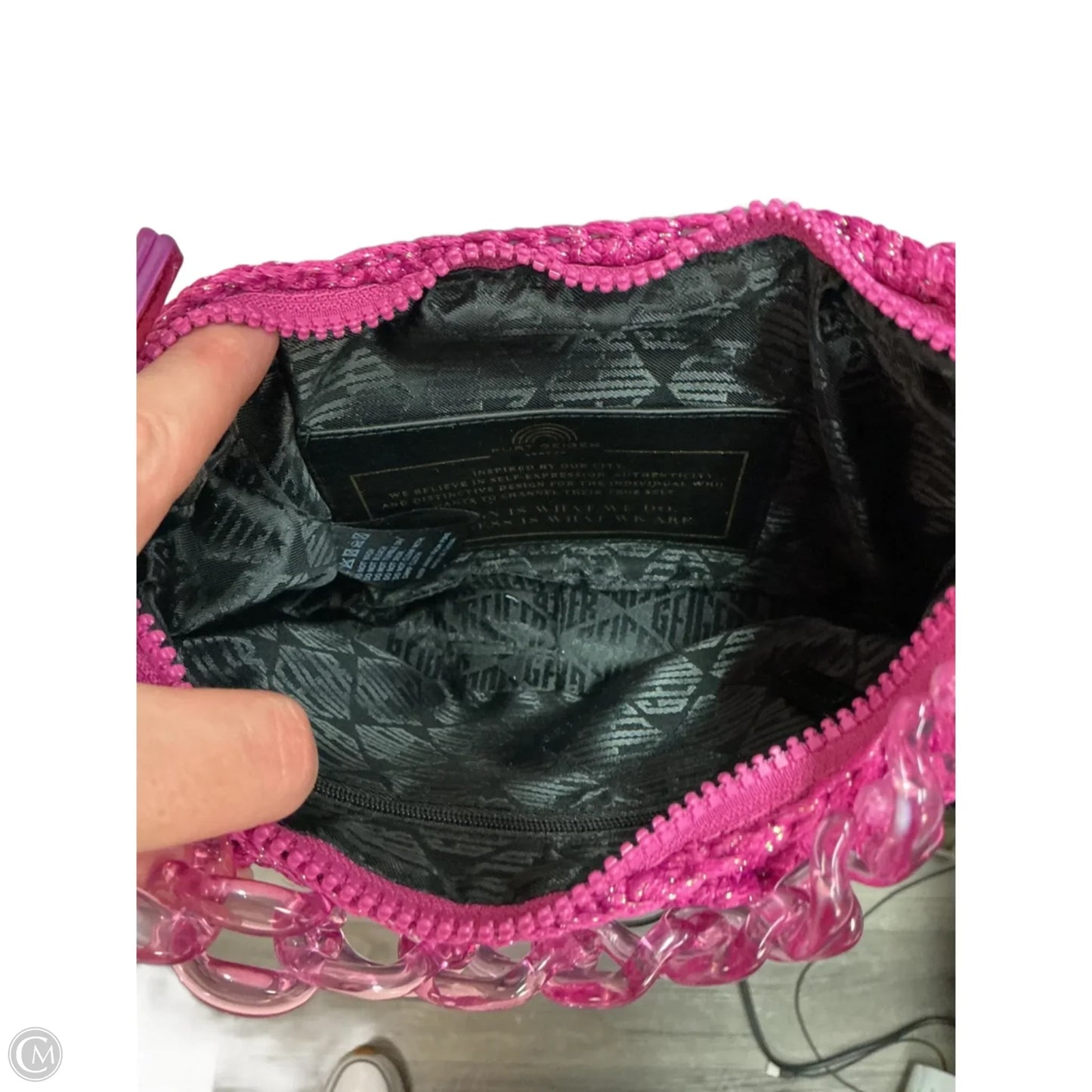 Crossbody Designer By Kurt Geiger, Size: Medium