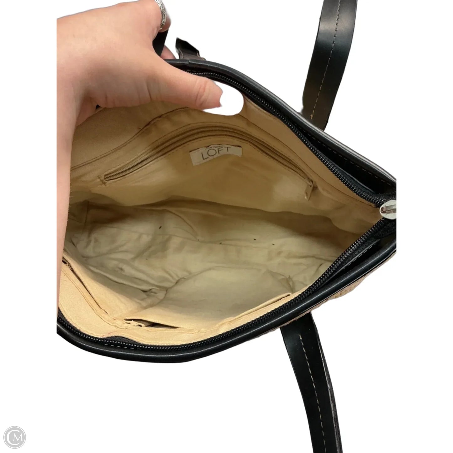 Handbag By Loft, Size: Medium
