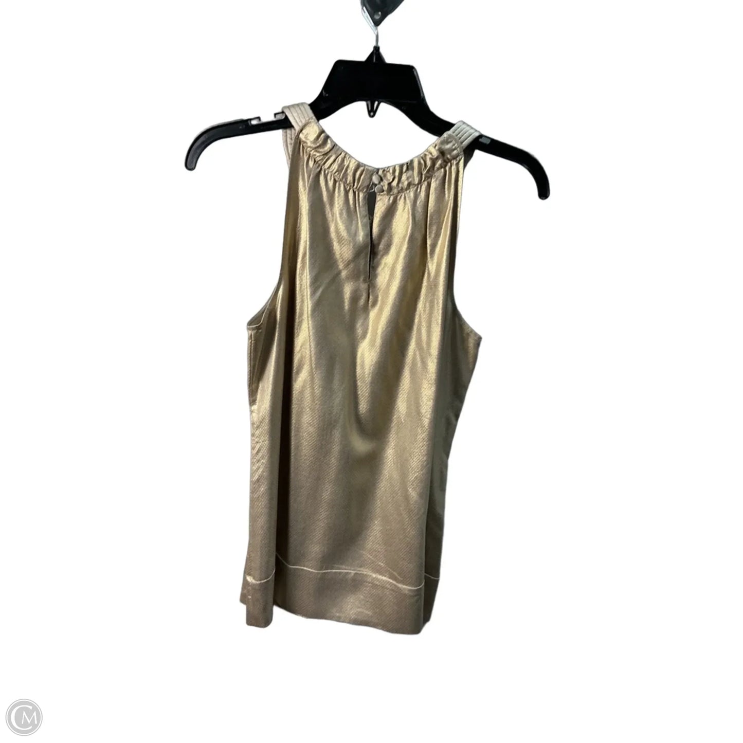 Top Sleeveless By White House Black Market In Gold, Size: S