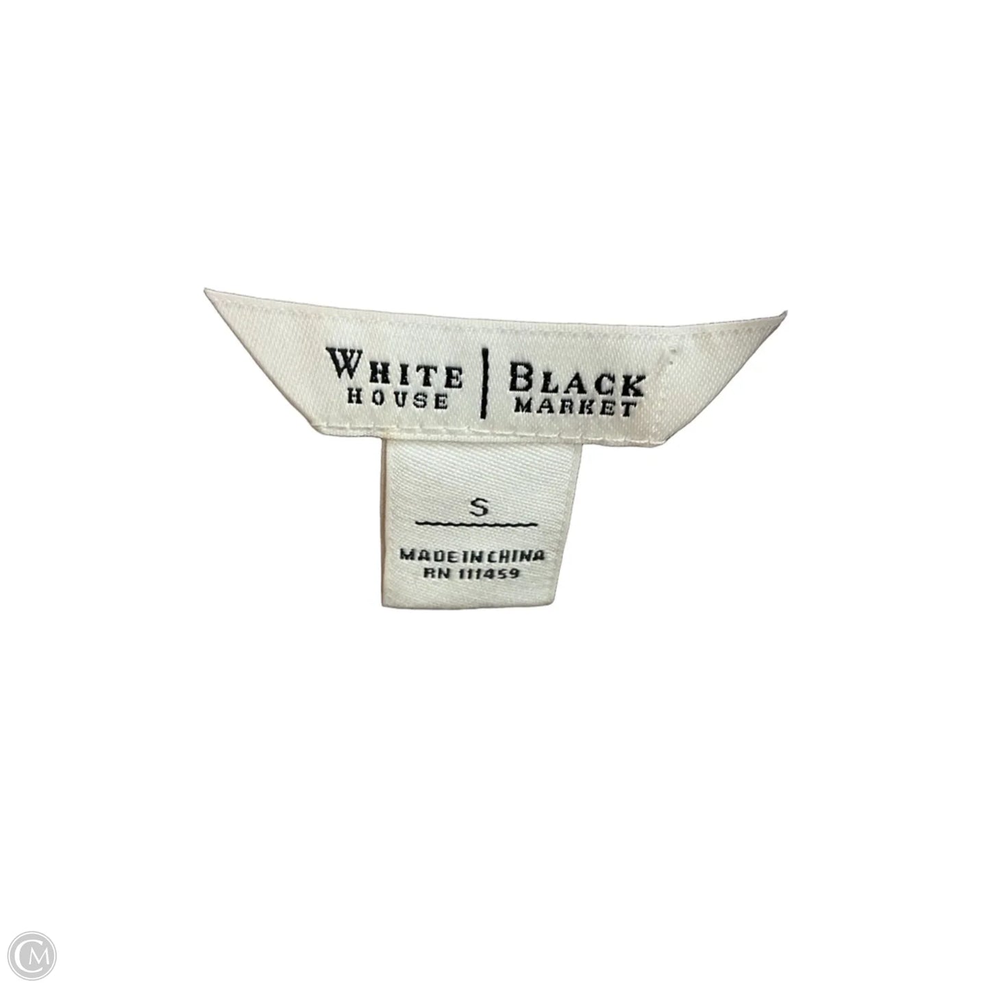 Top Sleeveless By White House Black Market In Gold, Size: S