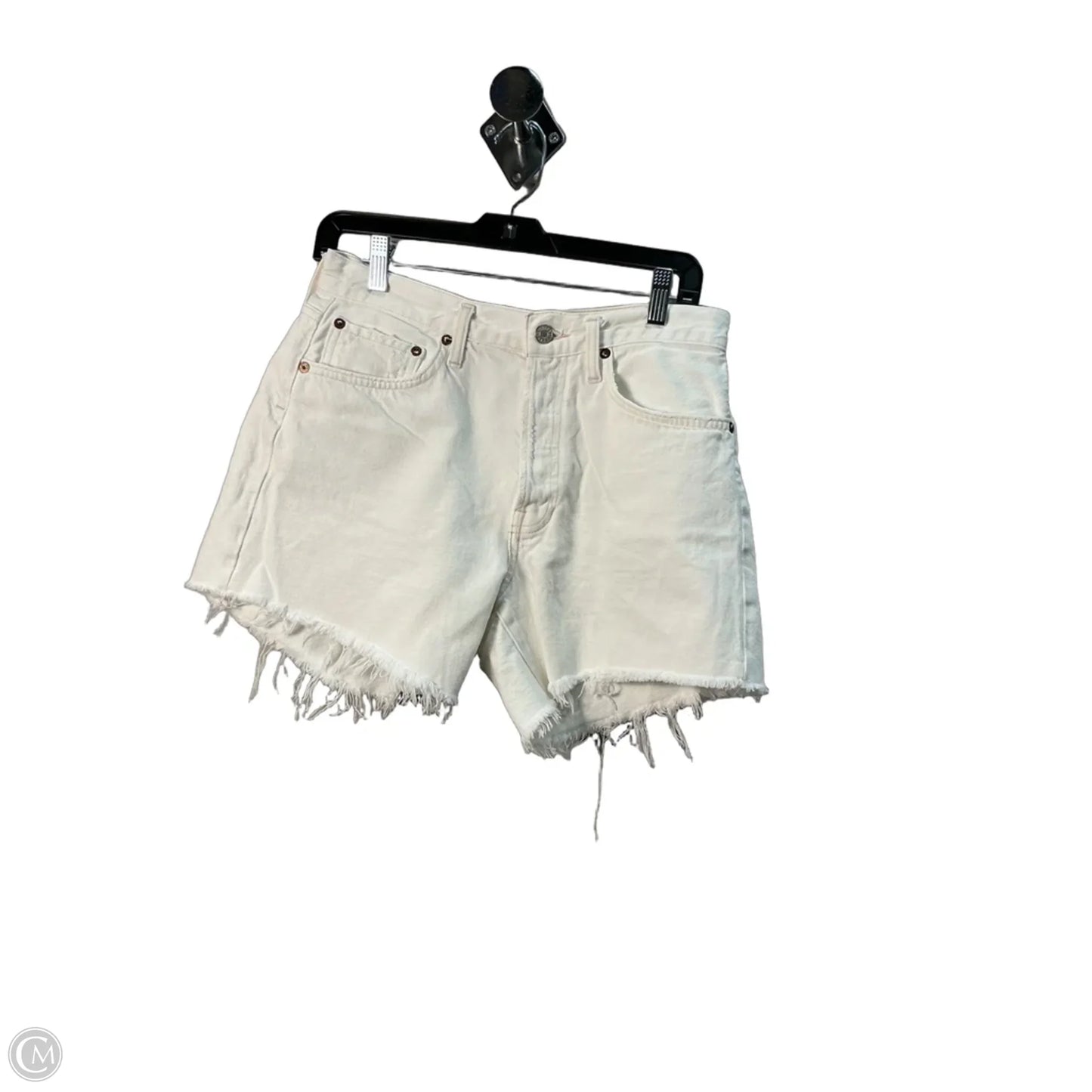 Shorts By Agolde In White, Size: 4