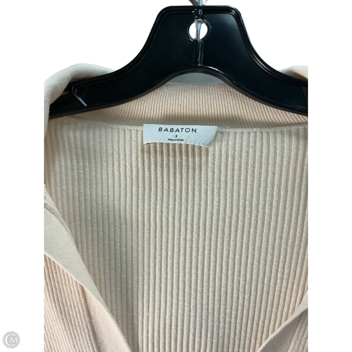 Top Long Sleeve By Babaton In Beige, Size: S