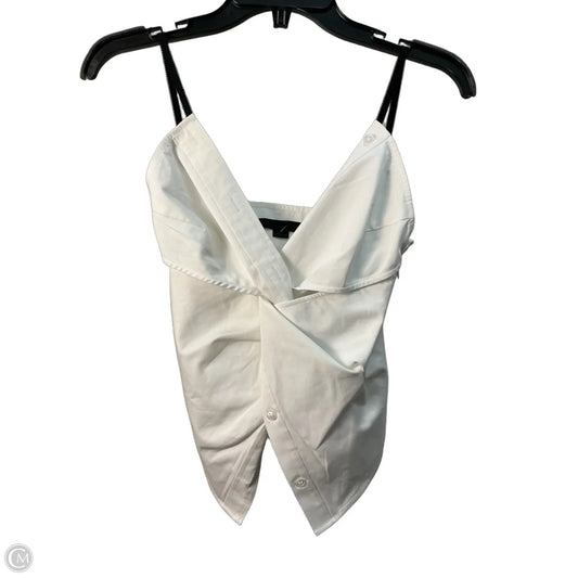 Top Sleeveless Luxury Designer By Alexander Wang In White, Size: Xs