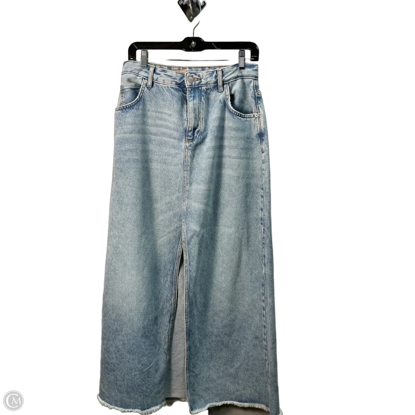 Skirt Maxi By Pilcro In Blue Denim, Size: 2