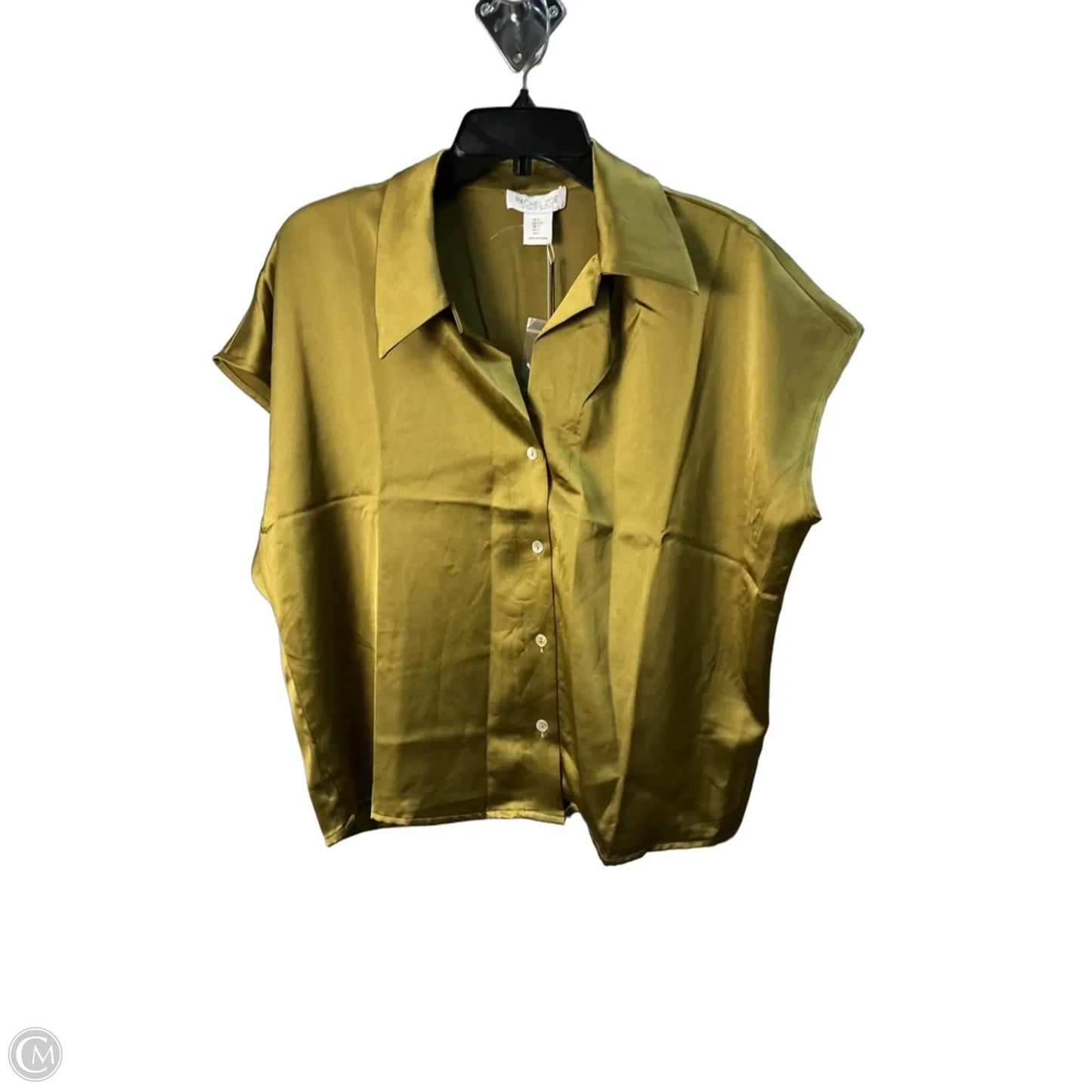 Top Short Sleeve By Rachel Zoe In Green, Size: L
