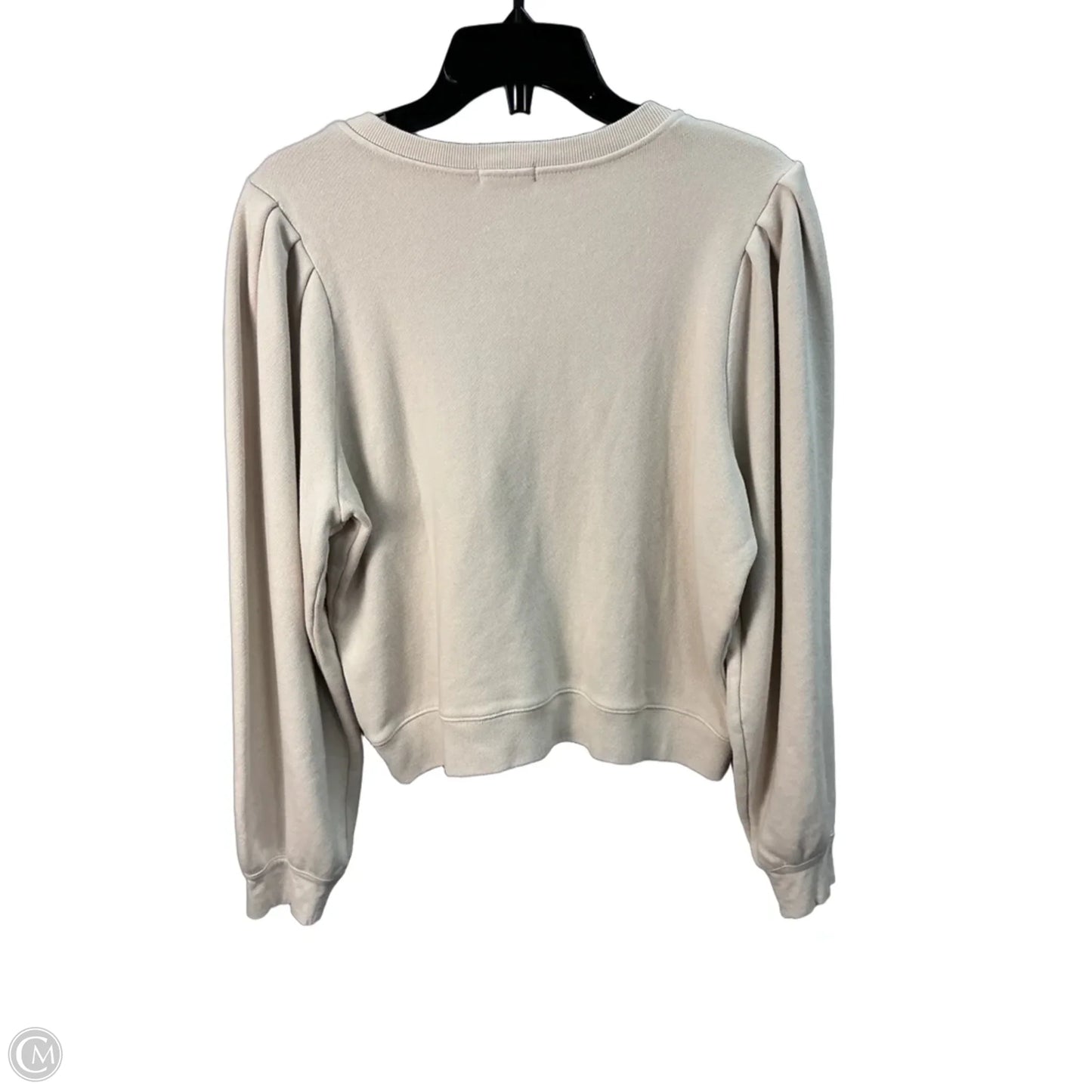 Top Long Sleeve By Rails In Cream, Size: M