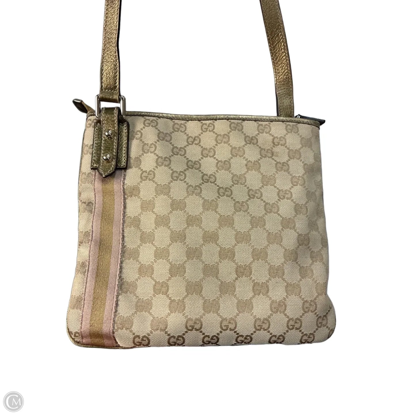 Crossbody Luxury Designer By Gucci, Size: Medium