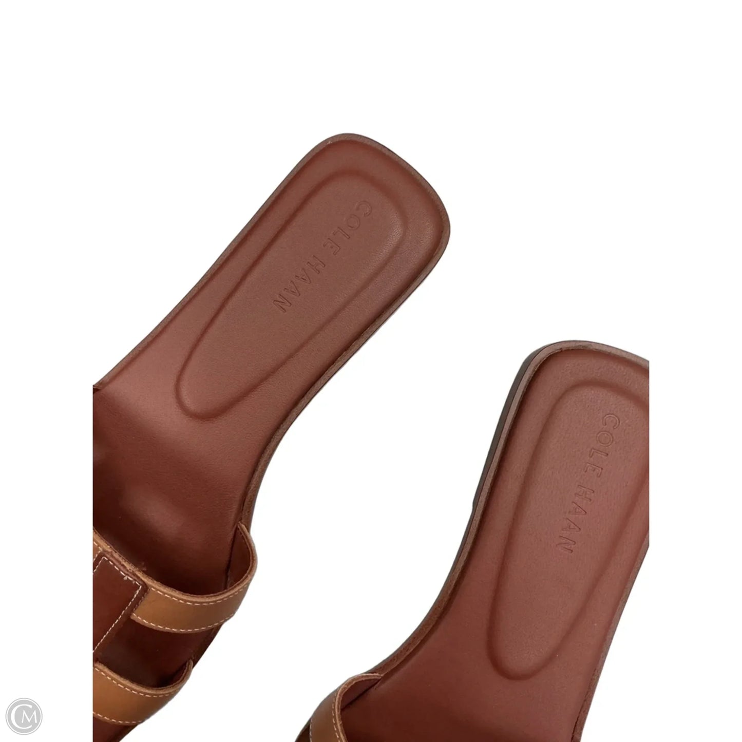 Sandals Flats By Cole-haan In Brown & Tan, Size: 9