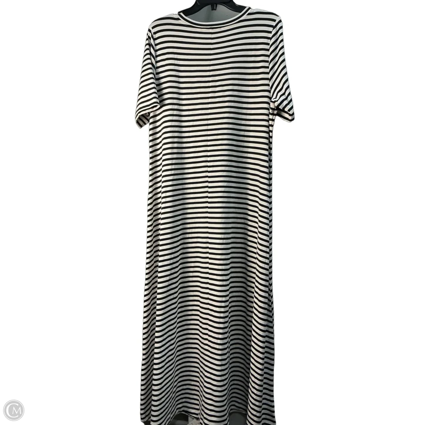 Dress Casual Maxi By Loft In Striped Pattern, Size: Xl