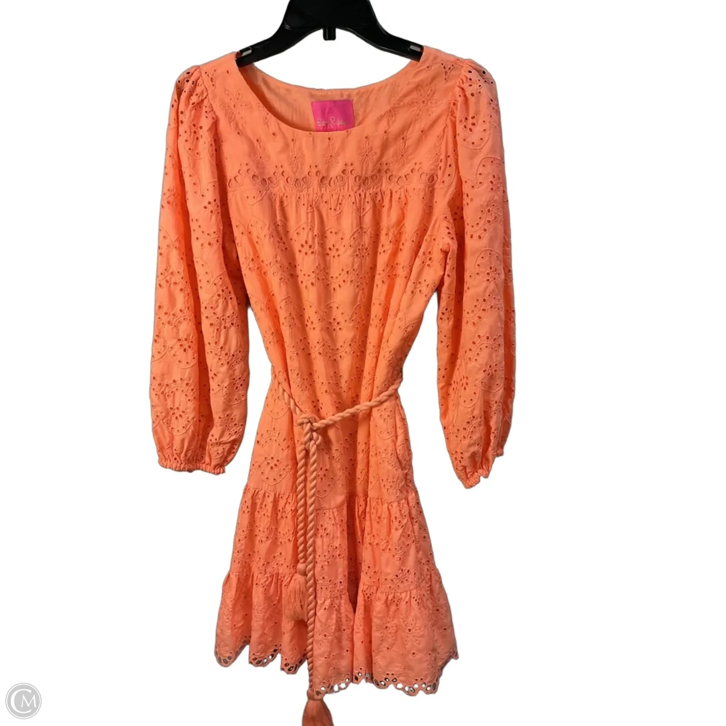 Dress Designer By Lilly Pulitzer In Orange, Size: M