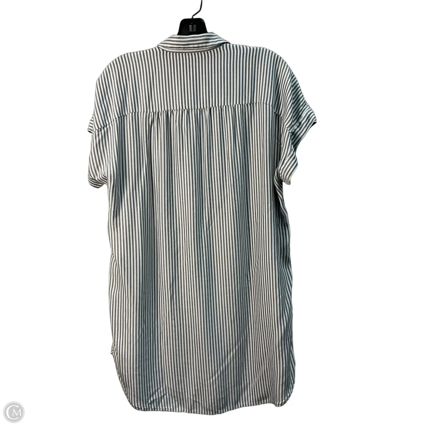 Dress Casual Short By Madewell In Striped Pattern, Size: L