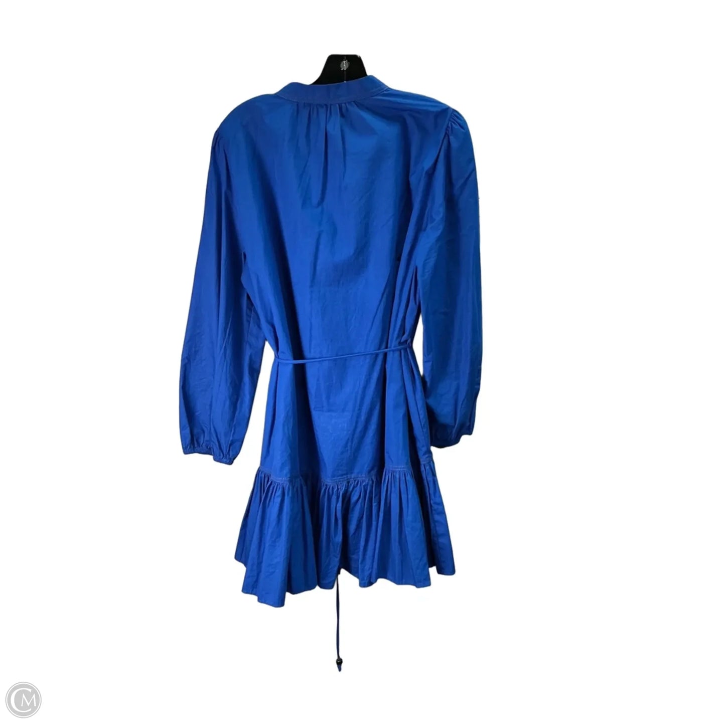 Dress Casual Midi By Zara In Blue, Size: Xl