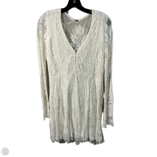 Dress Party Midi By Free People In Cream, Size: L
