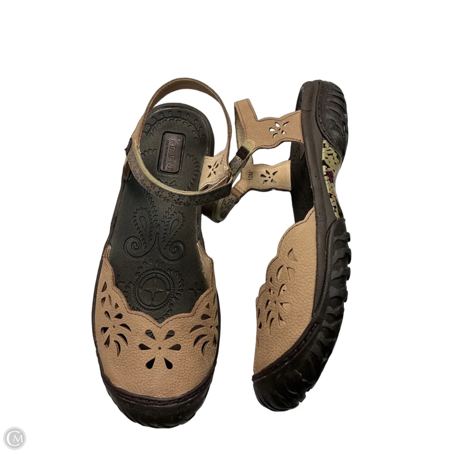 Shoes Flats By Jambu In Tan, Size: 10