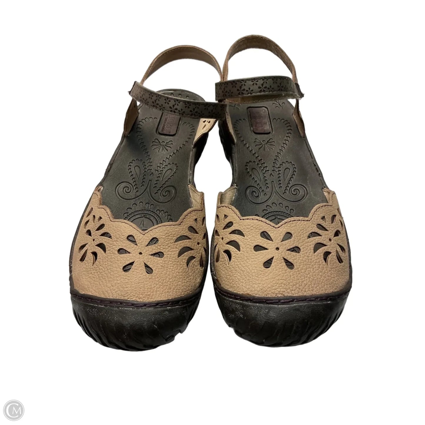 Shoes Flats By Jambu In Tan, Size: 10