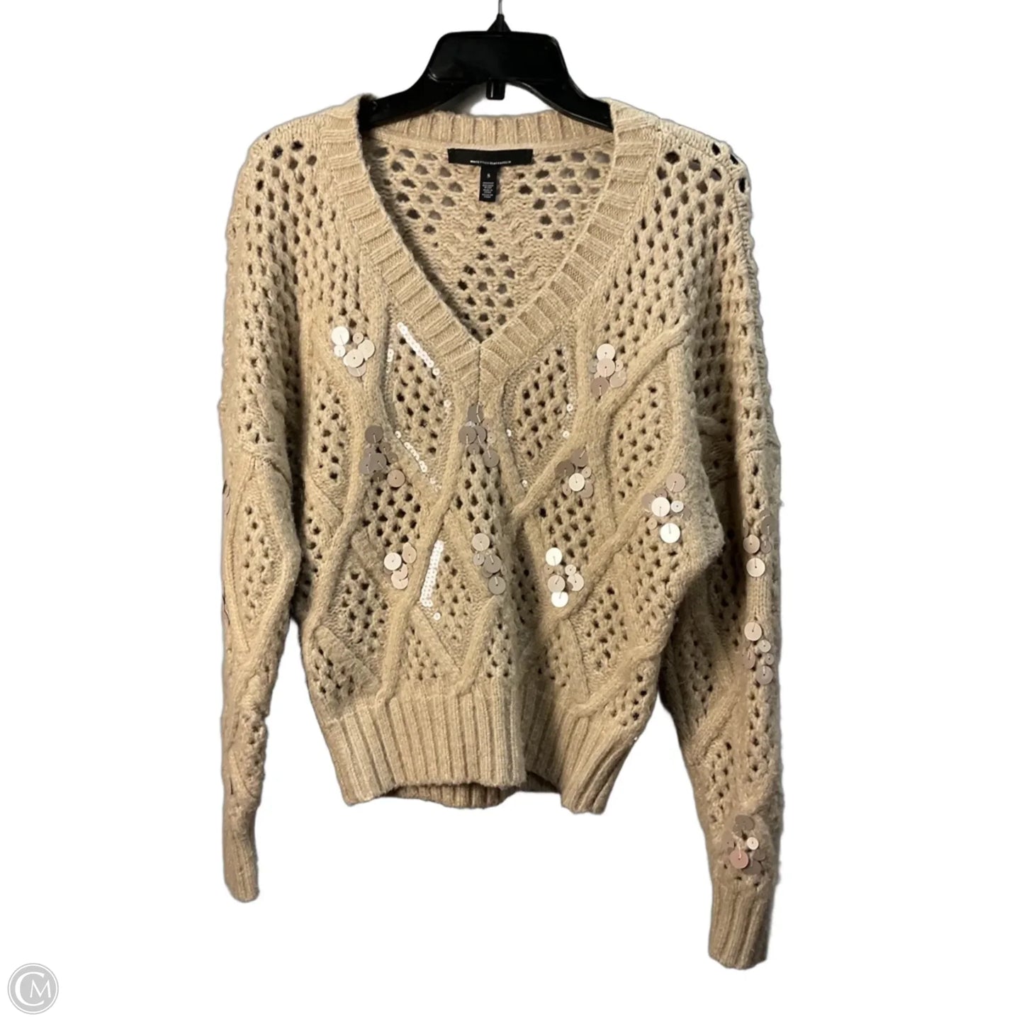 Sweater By White House Black Market In Cream, Size: S