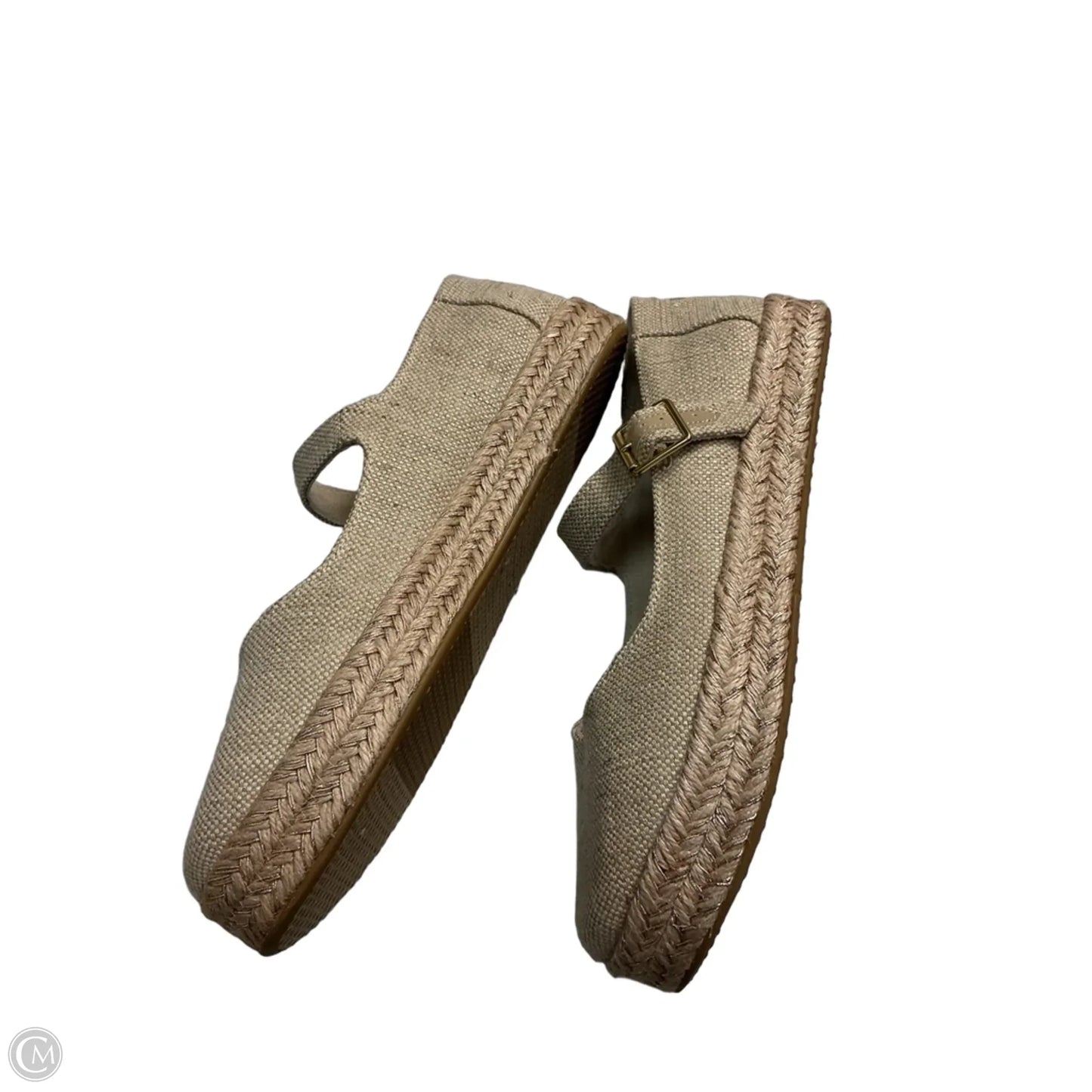 Shoes Flats By Toms In Beige, Size: 10