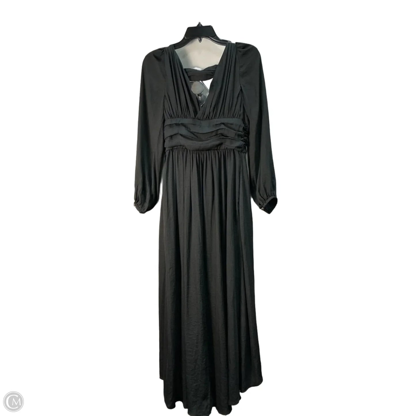 Dress Party Midi By Anthropologie In Black, Size: S