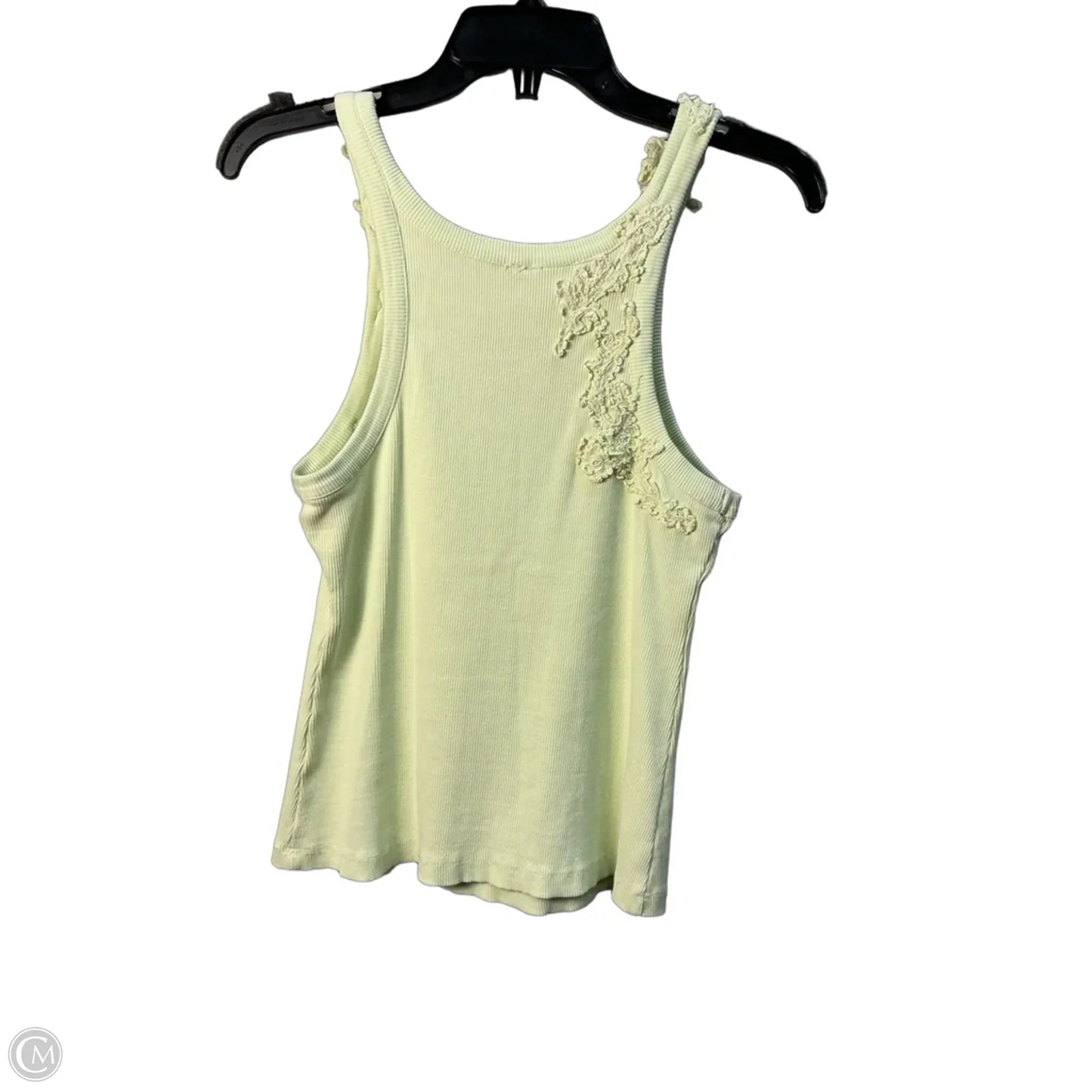 Top Sleeveless By Anthropologie In Green, Size: L