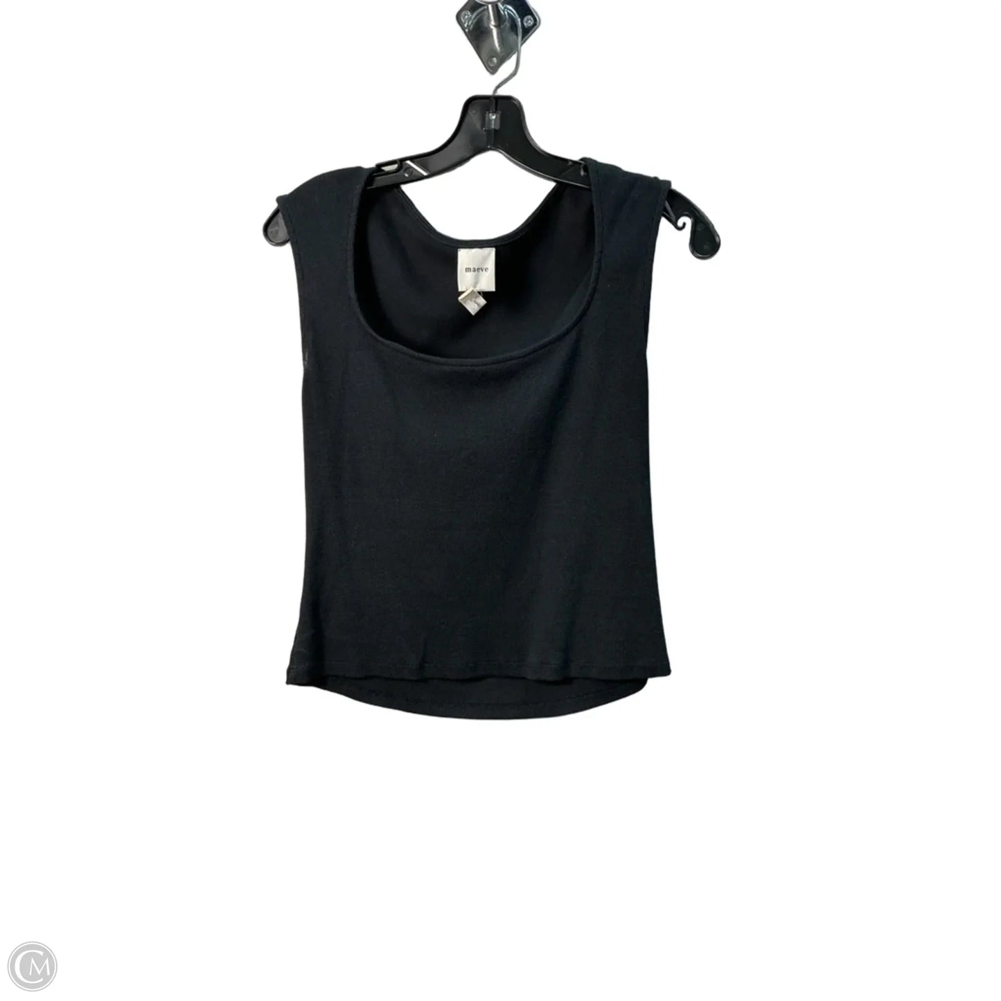 Top Sleeveless Basic By Maeve In Black, Size: M