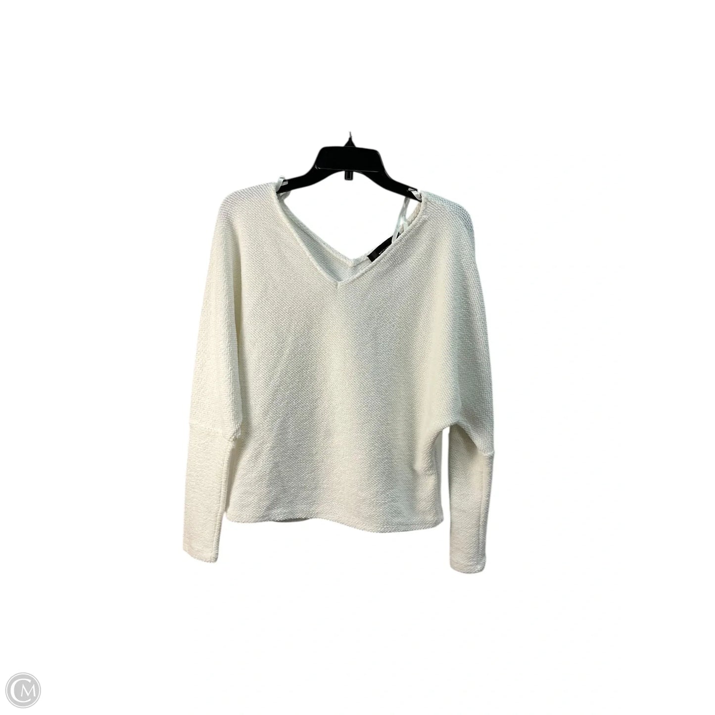 Sweater By White House Black Market In Cream, Size: M
