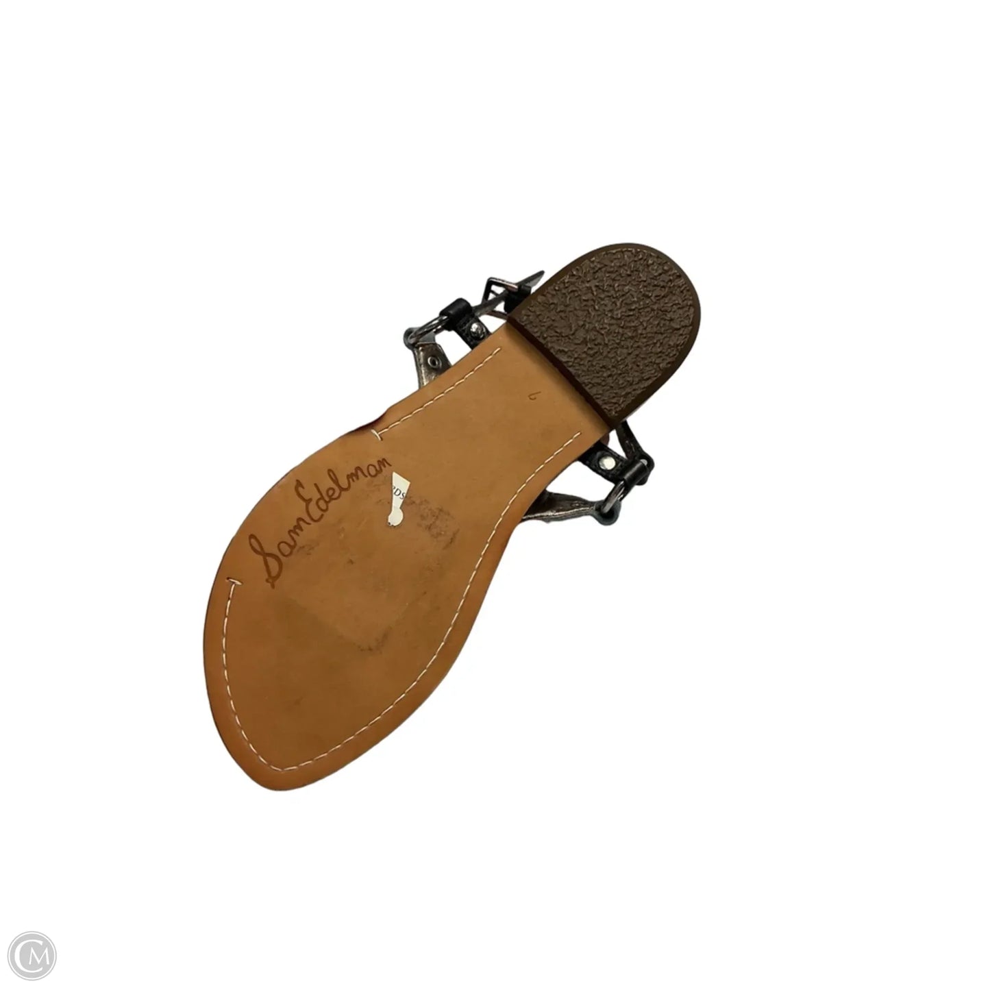 Sandals Flip Flops By Sam Edelman In Blue & Brown, Size: 7