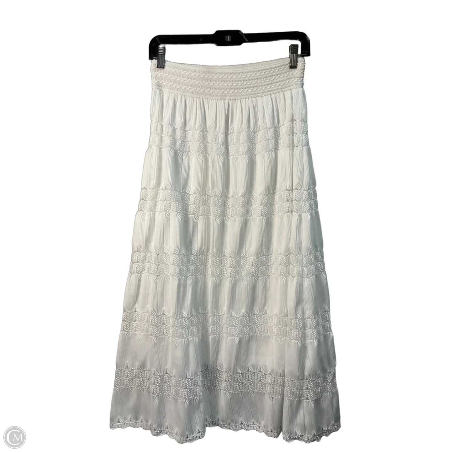 Skirt Maxi By Lapis In White, Size: 4